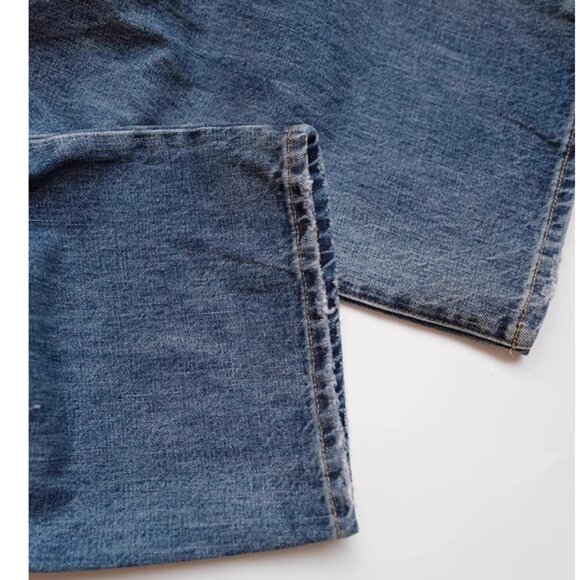 NWT R13 Wayne Wide Leg Jeans Denim Dawson Blue Sz25/27 - Picture 11 of 13